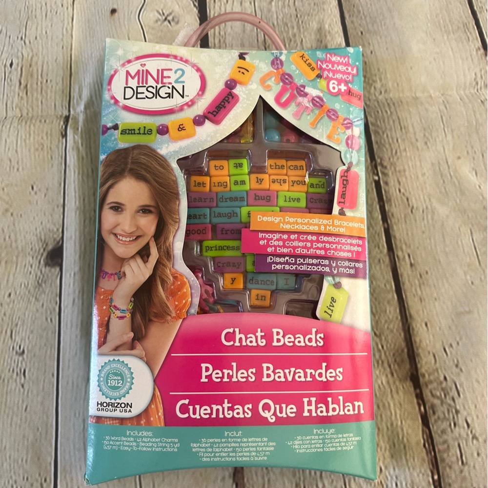 Mine 2 Design Chat Beads- necklace/bracelets